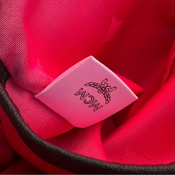 MCM Visetos Pink Crossbody Bag - Picture 12 of 14